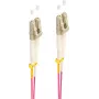 shiverpeaks BS77922/4 šviesolaidinis kabelis, OM4, LC-LC, 1 m, 50 µm, pilnas dupleksas