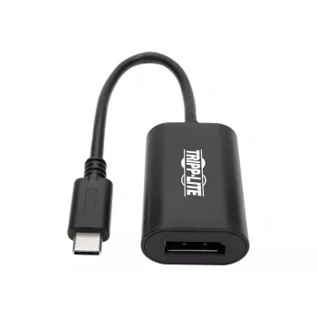 Tripp Eaton Tripp Lite Series USB-C į DisplayPort vaizdo adapteris 4K @ 60Hz, juodas, 15 cm