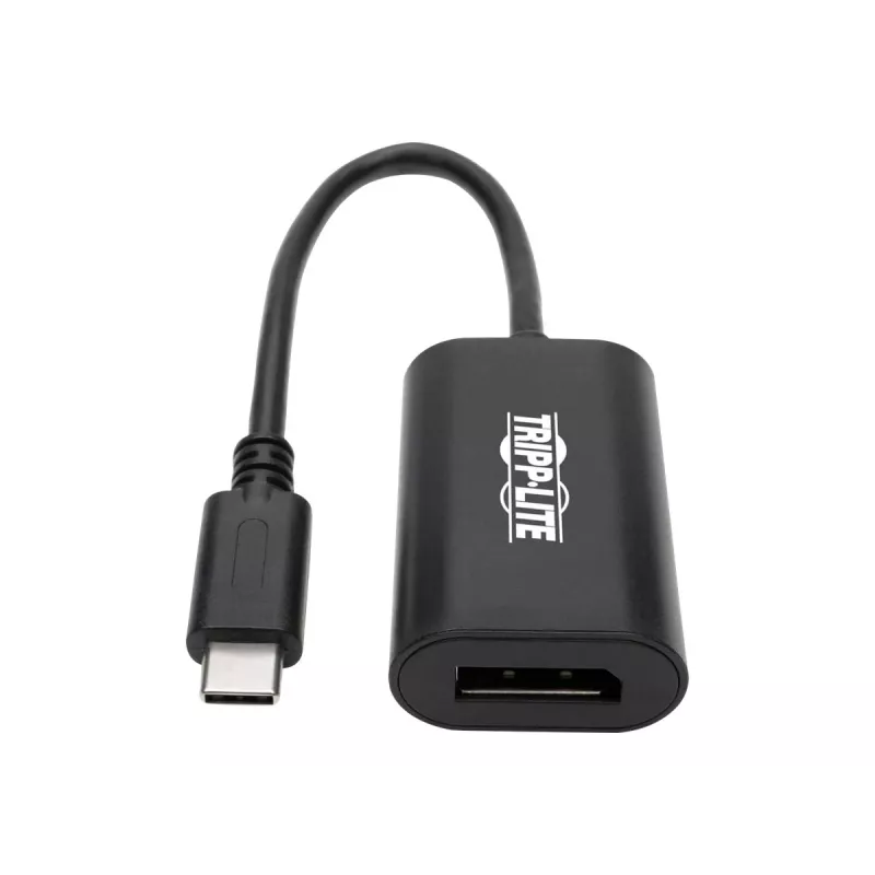 Tripp Eaton Tripp Lite Series USB-C į DisplayPort vaizdo adapteris 4K @ 60Hz, juodas, 15 cm