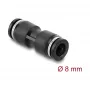 Delock 60740 pneumatinė jungtis 8 mm tiesi