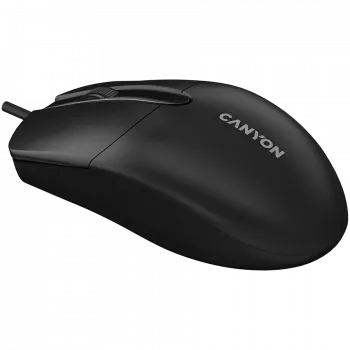 CANYON pelė M-5 laidinė juoda