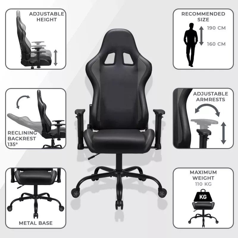 Žaidimų kėdė Subsonic Pro Gaming Seat DBZ SON GOKU