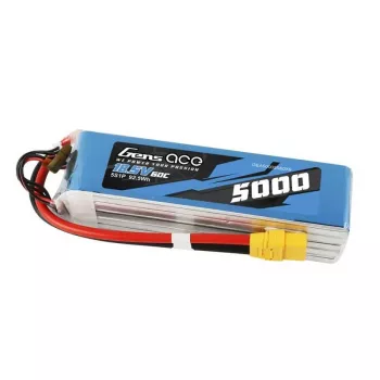 Baterija Gens ace GEA50005S60X9 Blue White 5000mAh 18.5V 60C 5S1P LiPo