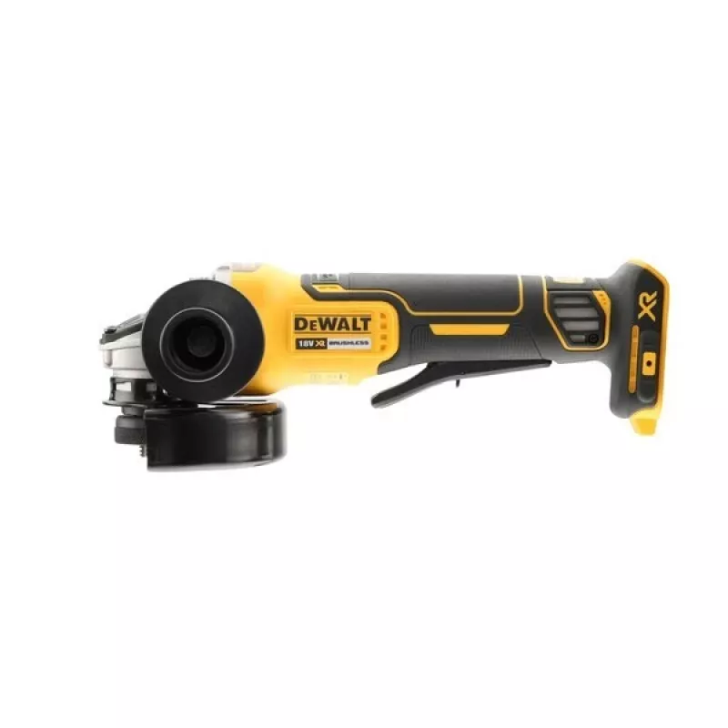 Kampinis šlifuoklis DeWALT DCG406N-XJ, bešepetėlis, 125 mm diskas, 9000 aps./min., 1,75 kg, M14 velenas