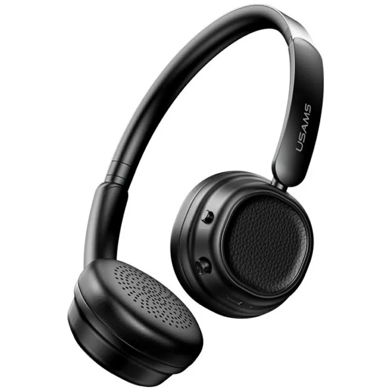 Belaidės ausinės Bluetooth 5.3 Usams SR01 ANC juodos