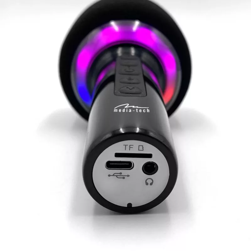 Belaidis karaoke mikrofonas su Bluetooth garsiakalbiu KARAOKE IDOL BT MT399