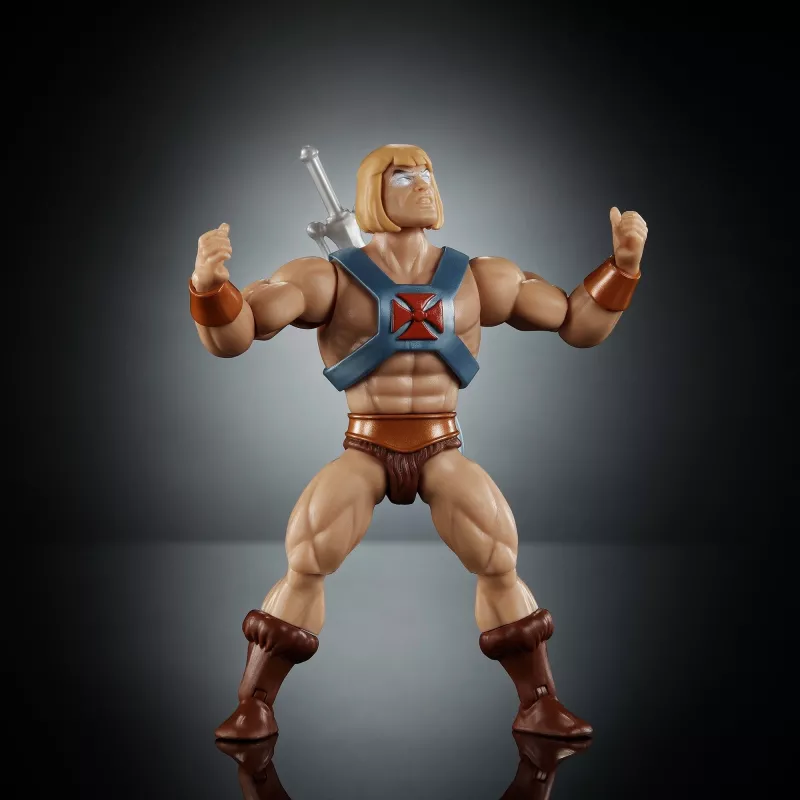 Veiksmo figūrėlė MATTEL Masters of the Universe Origins Faker – kolekcinė lėlė, judantys sąnariai, pagal animacinį serialą