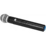Belaidis mikrofonas Omnitronic MES-Series 864 MHz, nešiojama UHF sistema