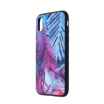 Apsauginis grūdinto stiklo gaubtelis su spaudiniu Tellur, skirtas iPhone XS