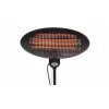 Elektrinis šildytuvas Sunred SMQ2000A, 2000 W, kvarcinis, vidaus ir lauko naudojimui, juodas