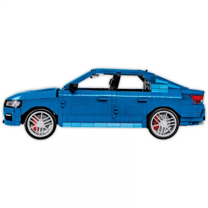 Konstruktorius Cobi Skoda Octavia RS modelis (2405 dalių), nuo 10 metų, juoda/mėlyna