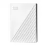 Western Digital WD My Passport 5TB Baltas USB 3.0 / 2,5 colio, 19,15 mm / 256 bitų šifravimas / WD Backup / Baltas (WDBPKJ0050BWT-WESN)