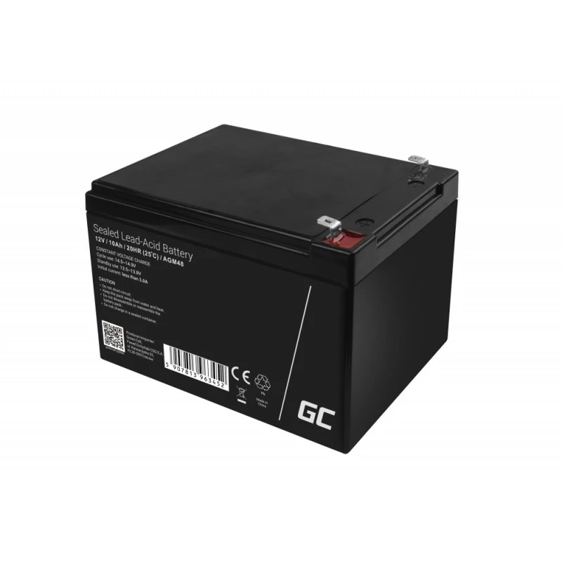 Green Cell AGM48 UPS baterija hermetiška švino rūgšties (VRLA) 12 V 10 Ah