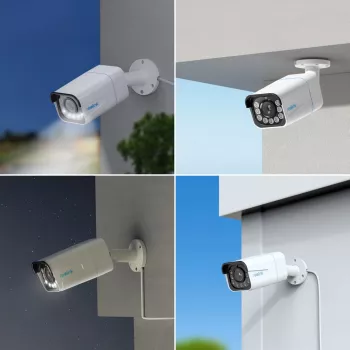IP stebėjimo kamera Reolink P430 4K (8 MP, 3840×2160, 25 kadr./s, 5x optinis priartinimas, PoE, IP67, „MicroSD“ iki 256 GB)