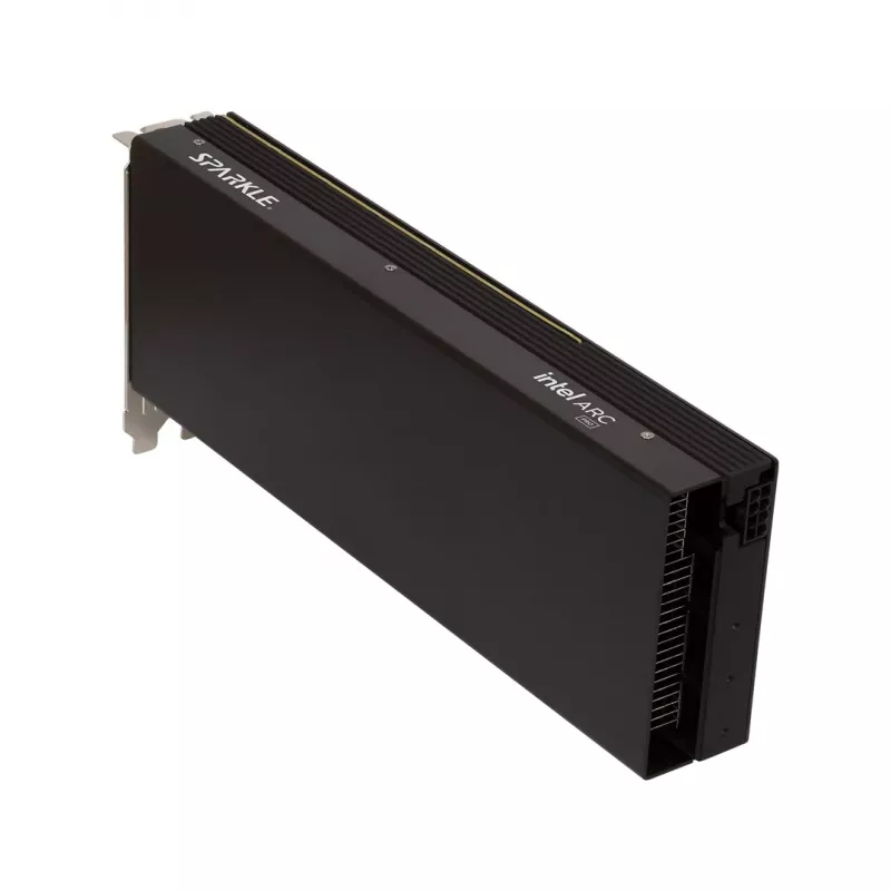 Vaizdo plokštė Sparkle B60 Pro 24 GB Intel Arc, 2400 MHz, GDDR6 192 bitai, pasyvus aušinimas, PCIe 5.0 x8, 4× DisplayPort 2.1