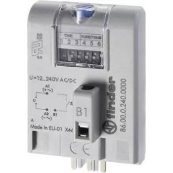 Finder pramoninis laiko modulis, serija 86.00 86.00.0.240 12–240 V DC/AC (86.00.0.240)