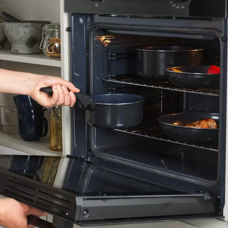 Keptuvių rinkinys Russell Hobbs RH03319EU7, 5 dalių, su keramine nelimpančia danga, tinka indikacijai