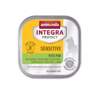 Šlapias ėdalas katėms ir šunims Animonda Integra Protect Sensitive Turkey 100g