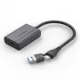 Adapteris Vention ACYHB — USB-C + USB-A į HDMI, pilkas