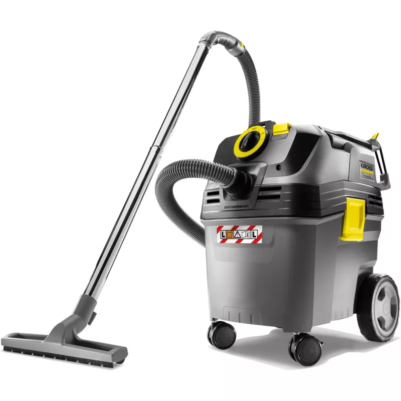Kärcher NT 30/1 Ap L – druminis dulkių siurblys sausam ir šlapiam valymui, 30 l talpa, 1380 W