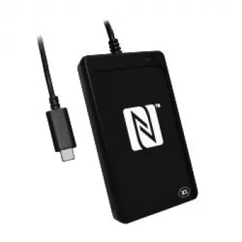 Kortelių skaitytuvas ACS ACR1252U-MF USB Type-C NFC, belaidžių kortelių palaikymas