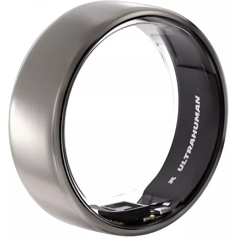 Ultrahuman Ring Air Raw Titanium dydžio 9 | Išmanus žiedas sveikatos stebėjimui