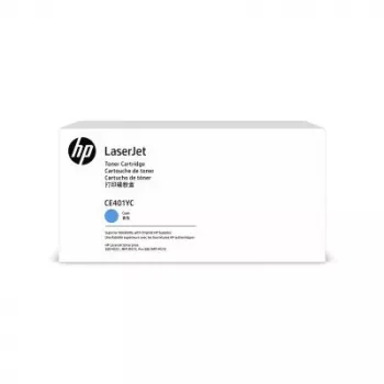 HP 507A - CE401YC - CQ - atidaryta dėžutė - Project Packaging - Tonerio kasetė ciangine
