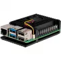 Joy-IT Armor Case BLOCK ACTIVE SBC korpusas, tinkamas Raspberry Pi (RB-AlucaseP5-07FAN)