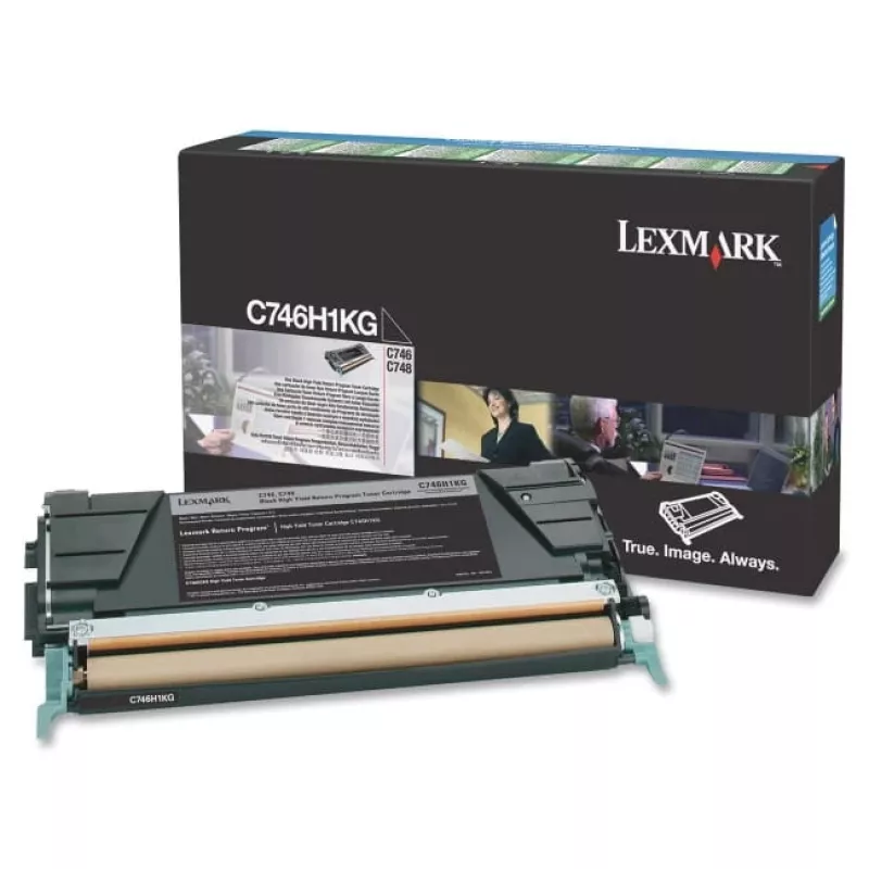 Toneris Lexmark C746H1KG juodas 10000 puslapių