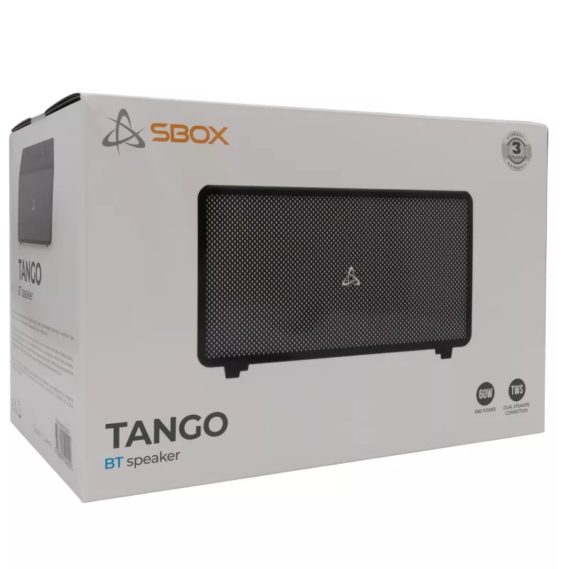 Nešiojamas garsiakalbis Sbox BT-60 Tango Black
