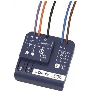 SOMFY 1822649 Įleidžiamas imtuvas šviesai įjungti/išjungti io (1822649)