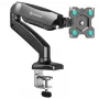 ONKRON G80-B Sukamas ir pasukamas stalinis laikiklis monitoriui 13‘-32’, max. 8 kg, su sukimu, juodas