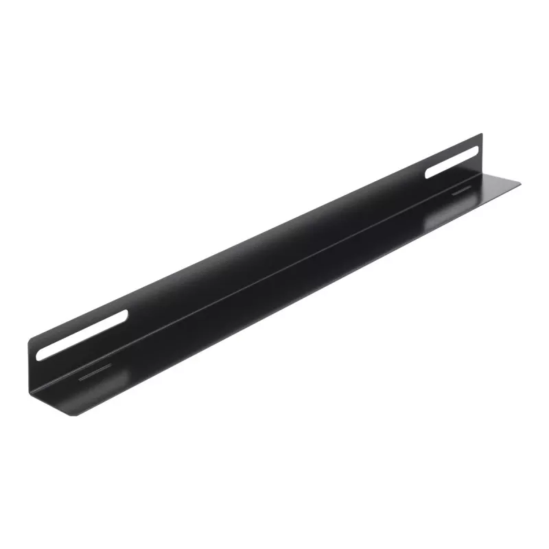 Montavimo kronšteinai DeLOCK 19 colių 450x40mm 2 vnt Juodi Metaliniai