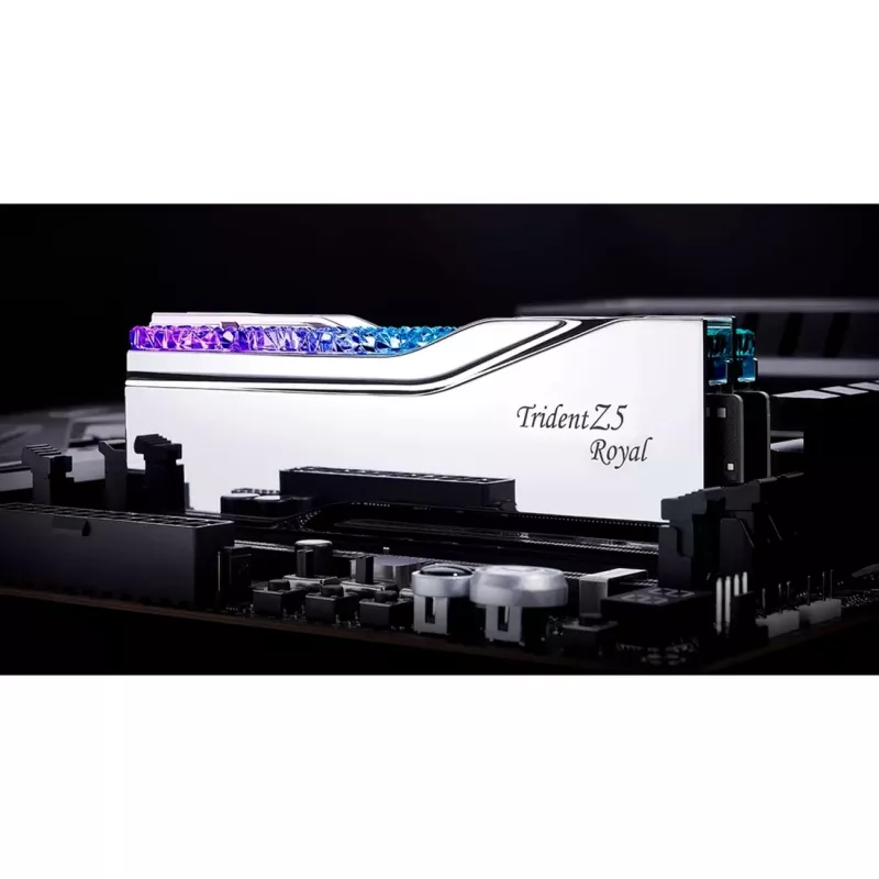 G.Skill Trident Z5 Royal 32 GB (2x16 GB) DDR5-6800 CL34 atminties rinkinys, sidabrinis