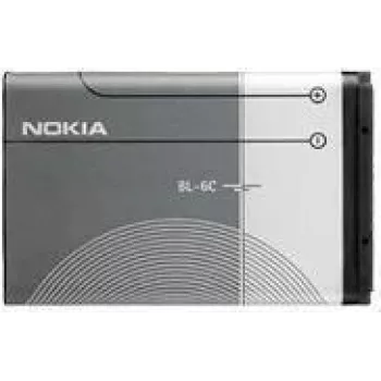 Baterija NOKIA BL-6C Li-Ion 1070 mAh, skirta Nokia 112 ir suderinamiems modeliams (21XX, 28XX, 31XX, 60XX, 61XX, 62XX)