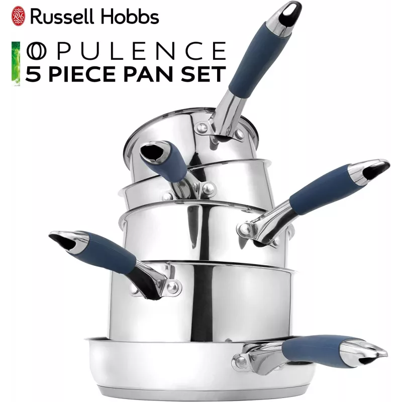 Indų rinkinys Russell Hobbs RH01179EU, 5 dalių, mėlynas