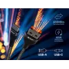 Tracer 47486 USB A – Lightning laidas, 1 m, raudonas