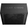 NZXT C1500 Platinum, juodas PC maitinimo blokas, 1x 16 kaiščių jungtis vaizdo plokštei, 6x PCIe, kabelių valdymas, 1500 W