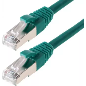 Tinklo kabelis Helos CAT6 S/FTP (PIMF) 30 m Žalias