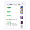 Inateck KB04122 Keyboard Folio klaviatūra su dėklu iPad 11, QWERTZ, žalia