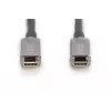 DIGITUS USB-C AOC AV jungiamasis laidas 10m 4K