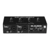 Garso sąsaja M-Audio M-Track Duo – USB 2 įėjimai / 2 išėjimai, 16 bitų / 48 kHz, 1x XLR/TS kombinuotas, 1x instrumentinis įėjimas, fantominis maitinimas 48V