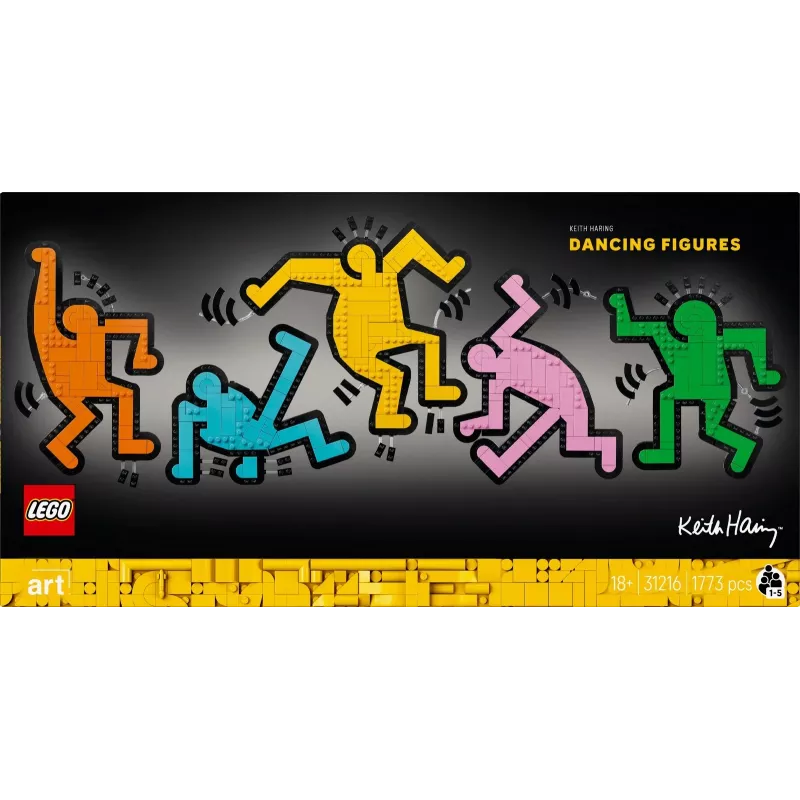 LEGO ART 31216 Keith Haring – Šokančios figūros