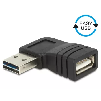 Adapteris USB 2.0 A lizdas – USB 2.0 A kištukas DeLOCK 65522