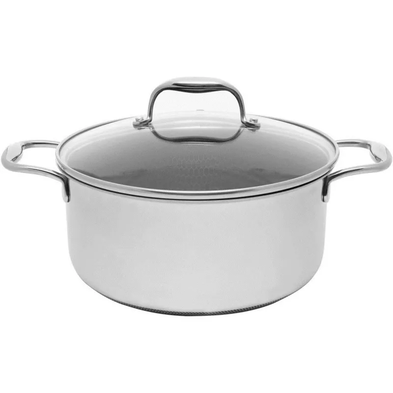 Puodas Kohersen Black Cube 24 cm su dangčiu