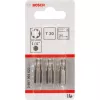 Bosch antgalis atsuktuvui extra hard T30 3 vnt. 25 mm