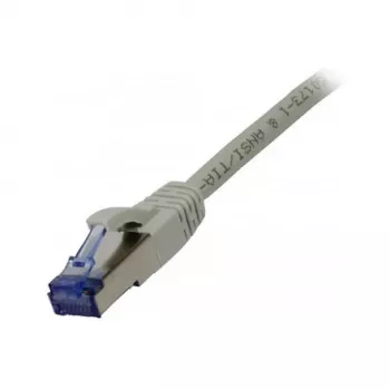 Patch laidas RJ45 - CAT6A 500MHz - 1,0 m - pilkas - S-STP (S/FTP) - komponentų testuotas (GHMT sertifikuotas) - AW