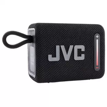 Nešiojamas garsiakalbis JVC XS-E114B, IPX6 atsparus vandeniui, Bluetooth 5.3, 5 W RMS, 2000 mAh baterija, FM radijas, TWS, juodas