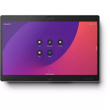 Vaizdo konferencijų įrenginys Cisco Webex Board Pro 55 G2 – 55 colių interaktyvus ekranas, sertifikuotas Microsoft Teams Rooms