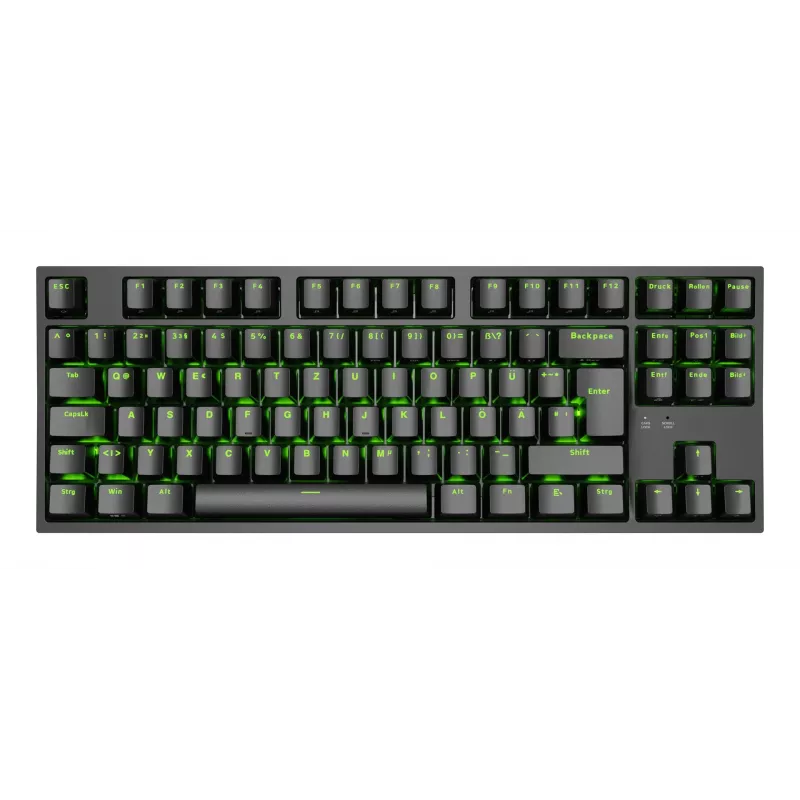 GENESIS Thor 404 TKL klaviatūra žaidimams USB QWERTZ vokiška juoda